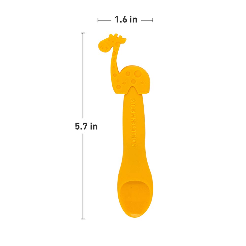 Adorable Silicone Feeding Spoon