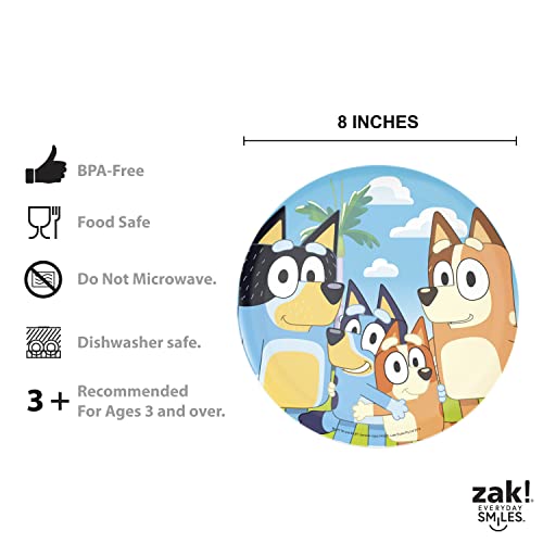 5-Piece Zak Dinnerware Set Bluey
