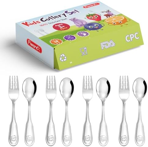 Fun Safe and Durable Toddler Flatware Set Perfect for Every Meal
