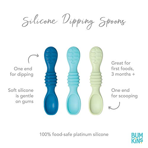 Bumkins Baby Utensils Set for First Year Training