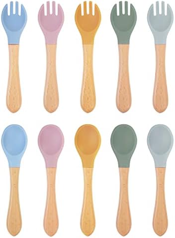 Comfy Baby Spoons Set for Toddler Feeding