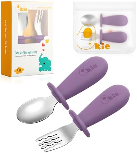 Perfect Toddler Utensils Fast-Feed for Snack Time
