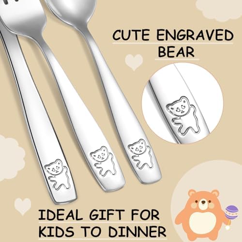 Pimoys Kids Flatware Set 9-Piece - Safe Style