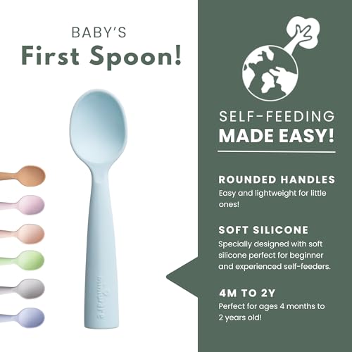 Perfect Baby Spoon Set with Silicone