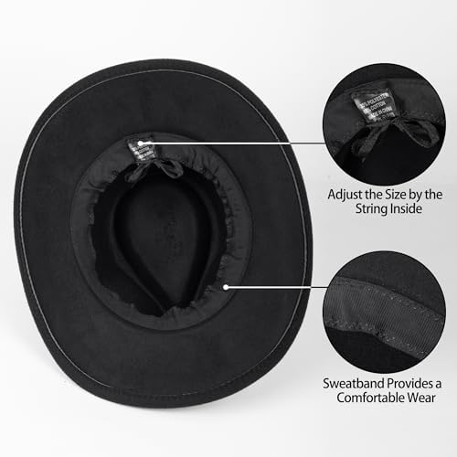 Classic Felt Cowboy Hat