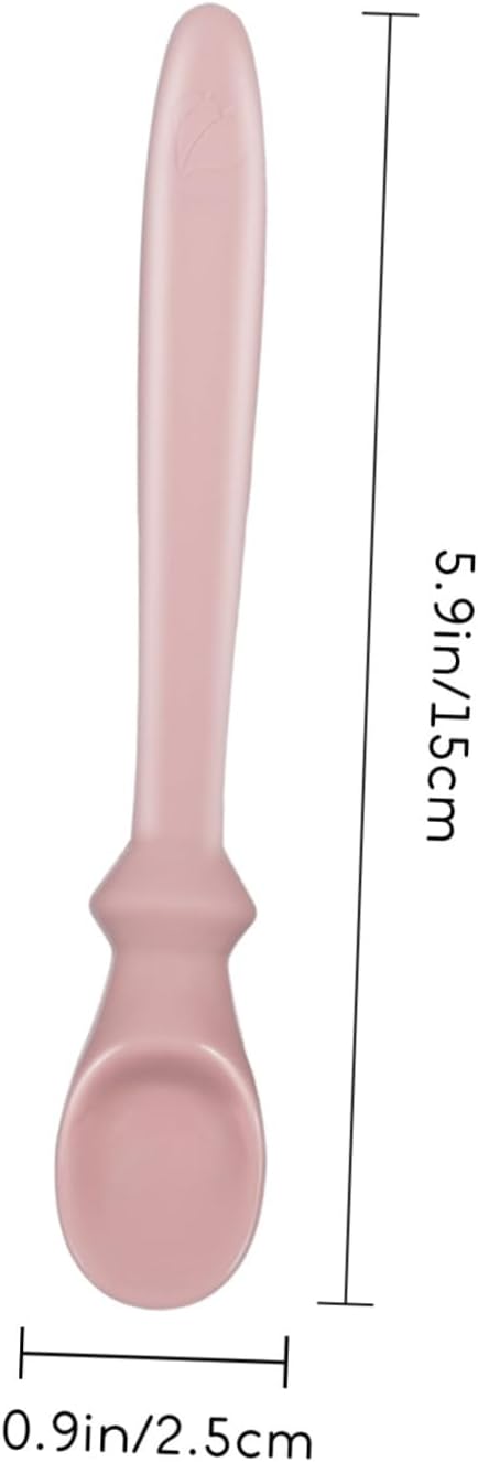 RORPOIR Flexible Silicone Learning Spoon for Weaning