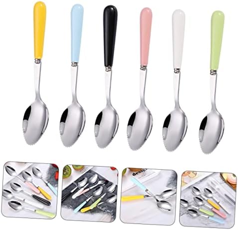 Hoement Multi-Function Serrated Fruit Spoon for Baby Feeding 1