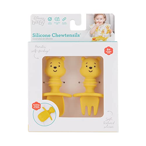 Disney Baby Bumkins Silicone Utensils Set for 6 Months
