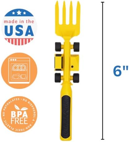 Constructive Eating - Safe Premium Toddler Flatware Set for Kids