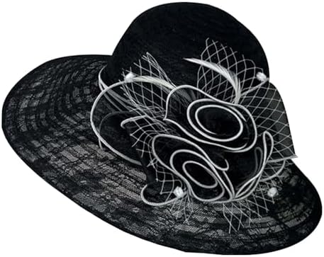 Chic Black Kentucky-Derby Fascinator