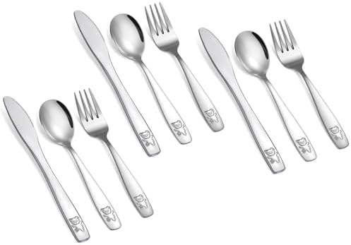 Pimoys Kids Flatware Set 9-Piece - Safe Style