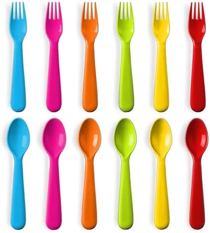 Fun Safe Toddler Utensils Set for Kids