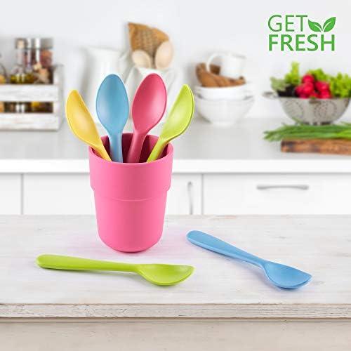 Get Fresh Bamboo Kids Spoons Set 4-Pack