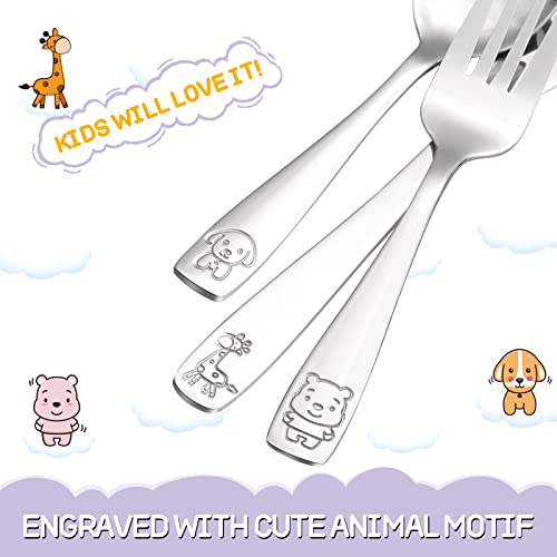 VITEVER Toddler Kids Utensils Set for BirthdaysChristmas