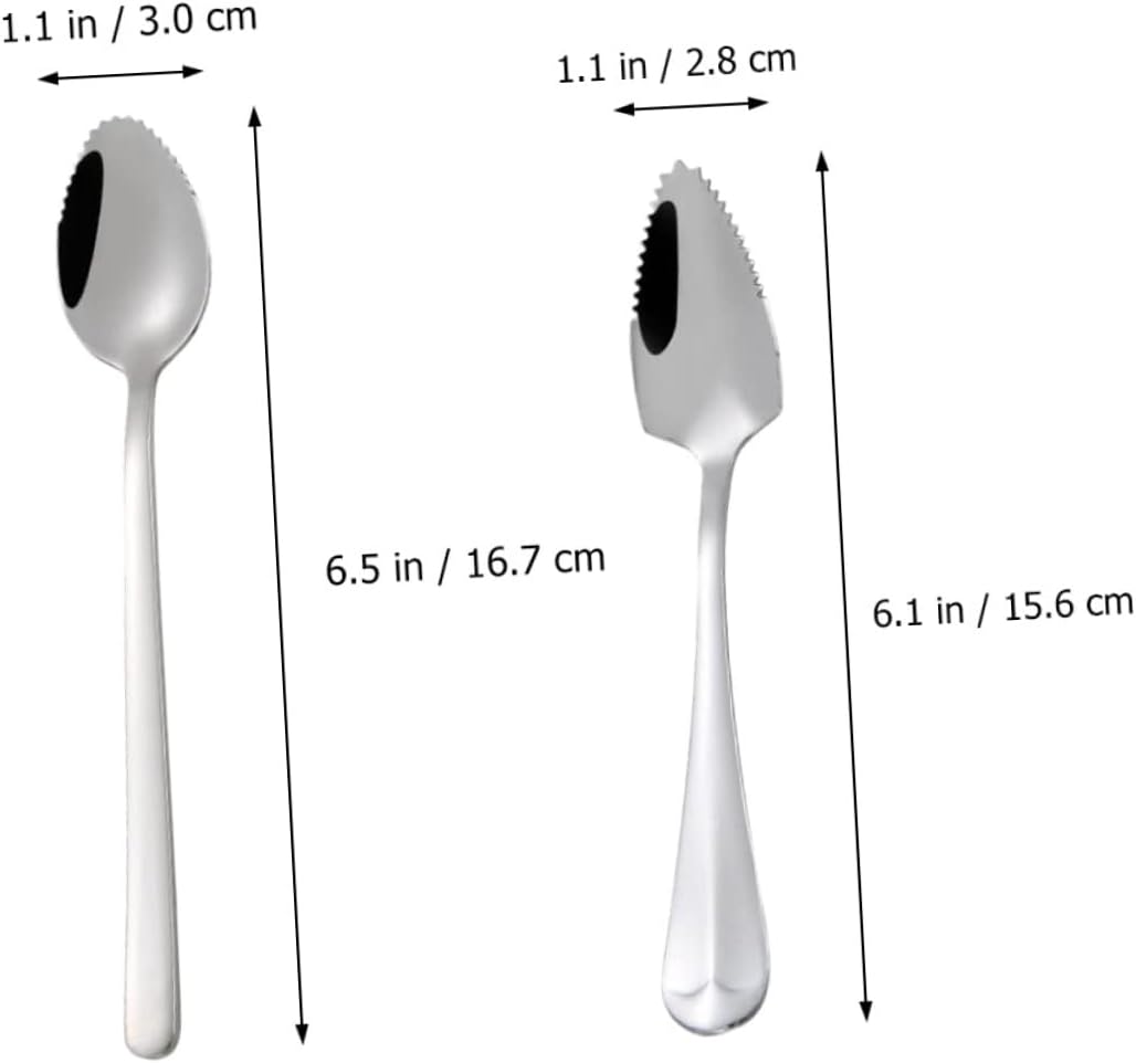 Sturdy Spoons Set for Kids Adults