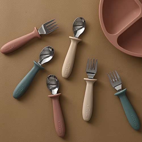 6-Piece Toddler Utensils Set for Preschoolers