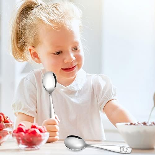 Pimoys 9 Piece Toddler Spoons Set