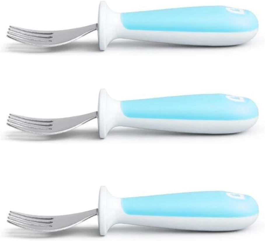 Munchkin Raise Toddler Fork Set 3-Pack Perfect for Toddler Feeding