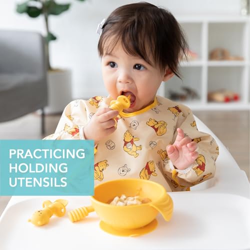 Disney Baby Bumkins Silicone Utensils Set for 6 Months