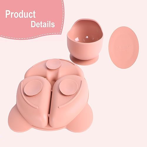 Silicone Baby Feeding Set Safe Perfect for Weaning