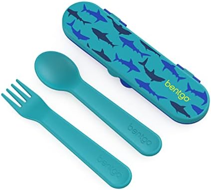 Bentgo Kids Reusable Plastic Flatware Set