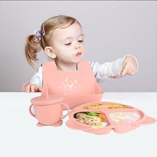 Silicone Baby Feeding Set Safe Perfect for Weaning
