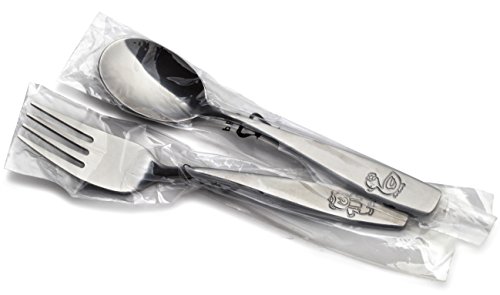 GlossyEnd 9-Piece Stainless Steel Kids Cutlery Set for Toddlers
