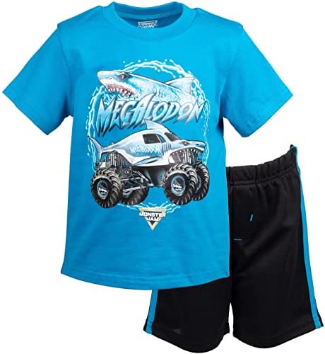 Monster Jam T-Shirt and Shorts Set
