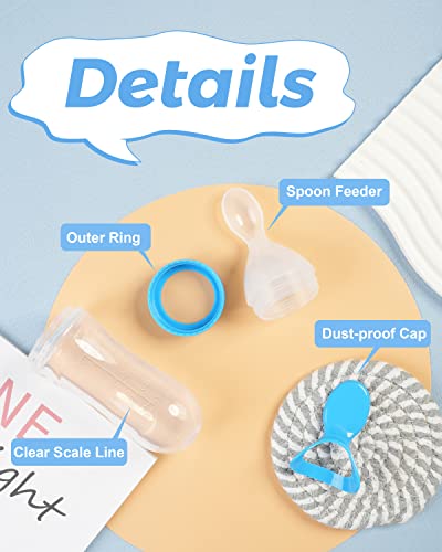 3-Piece Safe Silicone Feeder Set for Babies