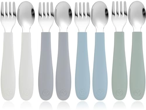 Coix Foam Silky ABS Toddler Flatware Set