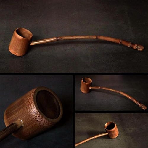 Natural Bamboo Water Scoop Creative Long Handle
