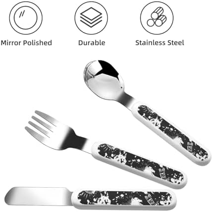 Stainless Steel Utensil Set with Case