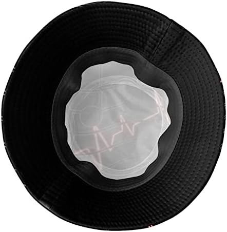 Funny Summer Bucket Hat Musical Note Design