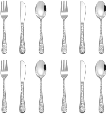 E-far 12-Piece Kids Flatware Set