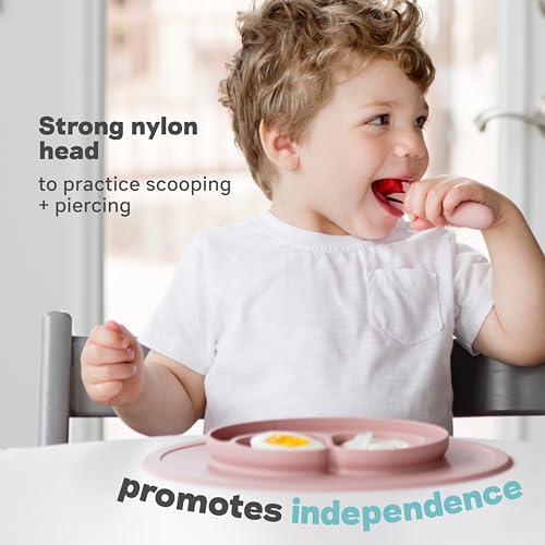 EZPZ Mini BPA-Free 12 Months Toddler Utensils
