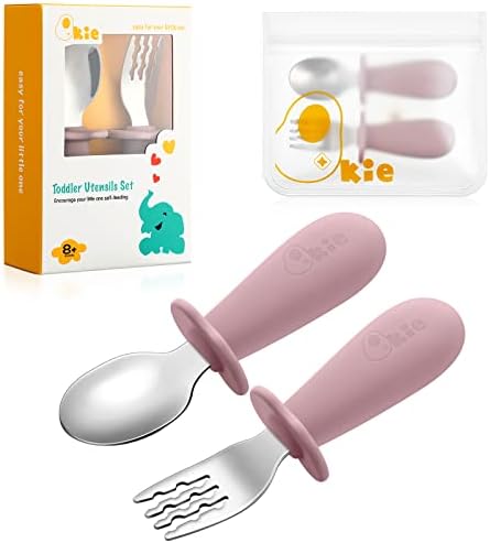 Qkie Toddler Utensils Set for mealtime