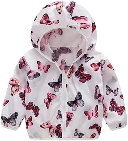 Adorable Toddler Coat printed and windproof