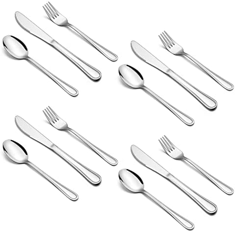 HaWare 12-Piece Kids Flatware Set for Toddlers