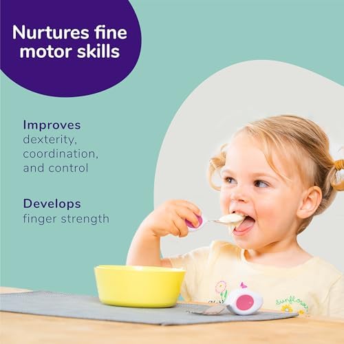 Ergonomic Toddler Utensils Set