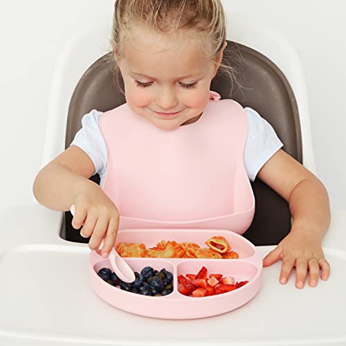 Compact Silicone Chew Spoon Set Perfect for Babies and Toddlers