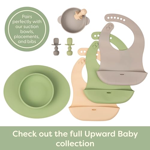 BPA-Free Silicone Baby Spoons for Self-Feeding 4 Months