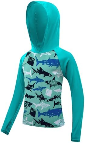 American Trends Boys Rash Guard Swim Shirt