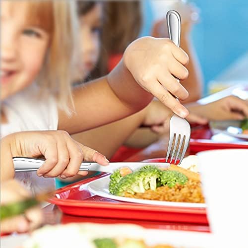 LIANYU 15-Piece Kids Silverware Set for Toddlers