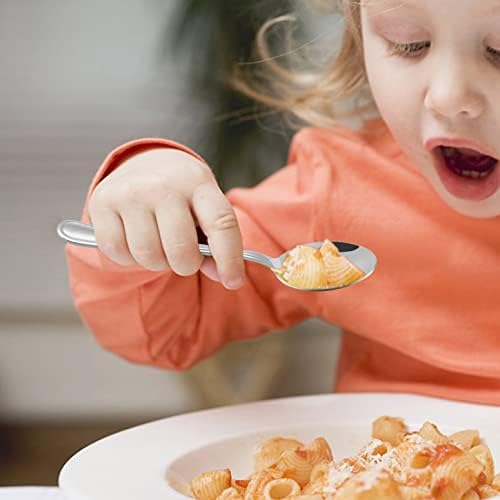 LIANYU 16-Piece Kids Silverware Set for Toddlers