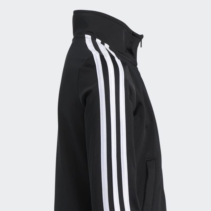 Adidas Boys Fierce Zip-Front Iconic Tricot Jacket - Ultimate Performance Style Fit