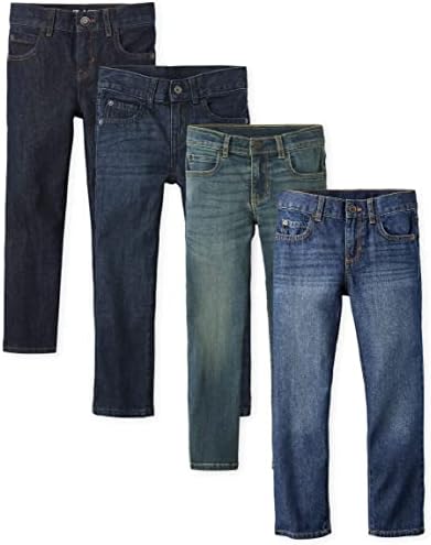 The Childrens Place Boys Multi-Pack Straight Leg Jeans