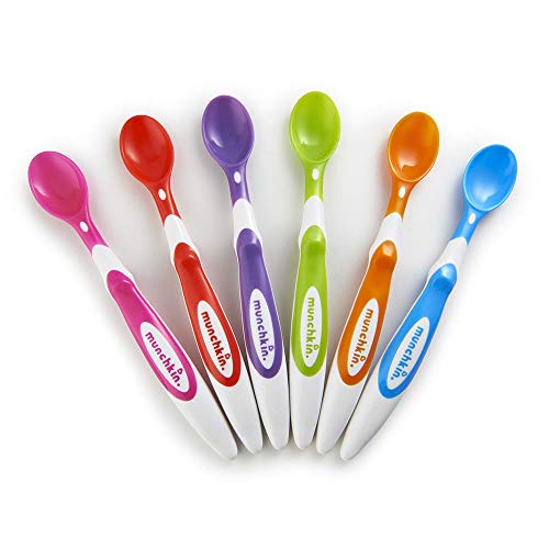 Munchkin 10062 Soft-Tip Set of 6 Ergonomic Baby Spoons