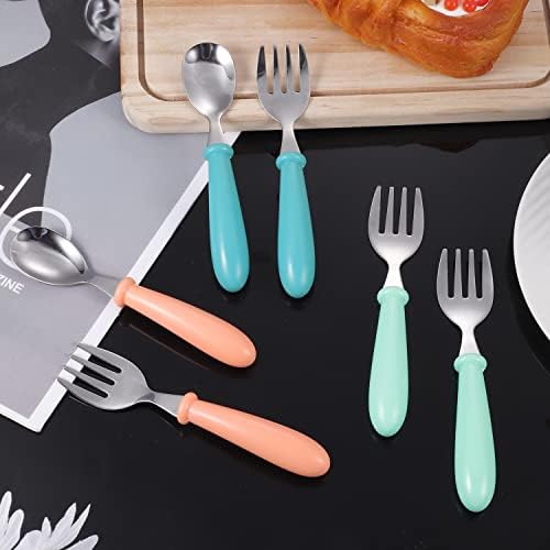 Sturdy 12-Piece Toddler Flatware Set
