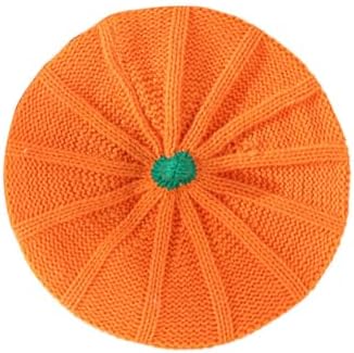 Perfect Halloween pumpkin Beret for Kids