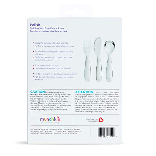 Munchkin Polish Toddler Utensils Set 3 Piece